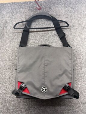 Crumpler 7 Million Dollar Home Camera Bag Shoulder Carry Case Gray Green